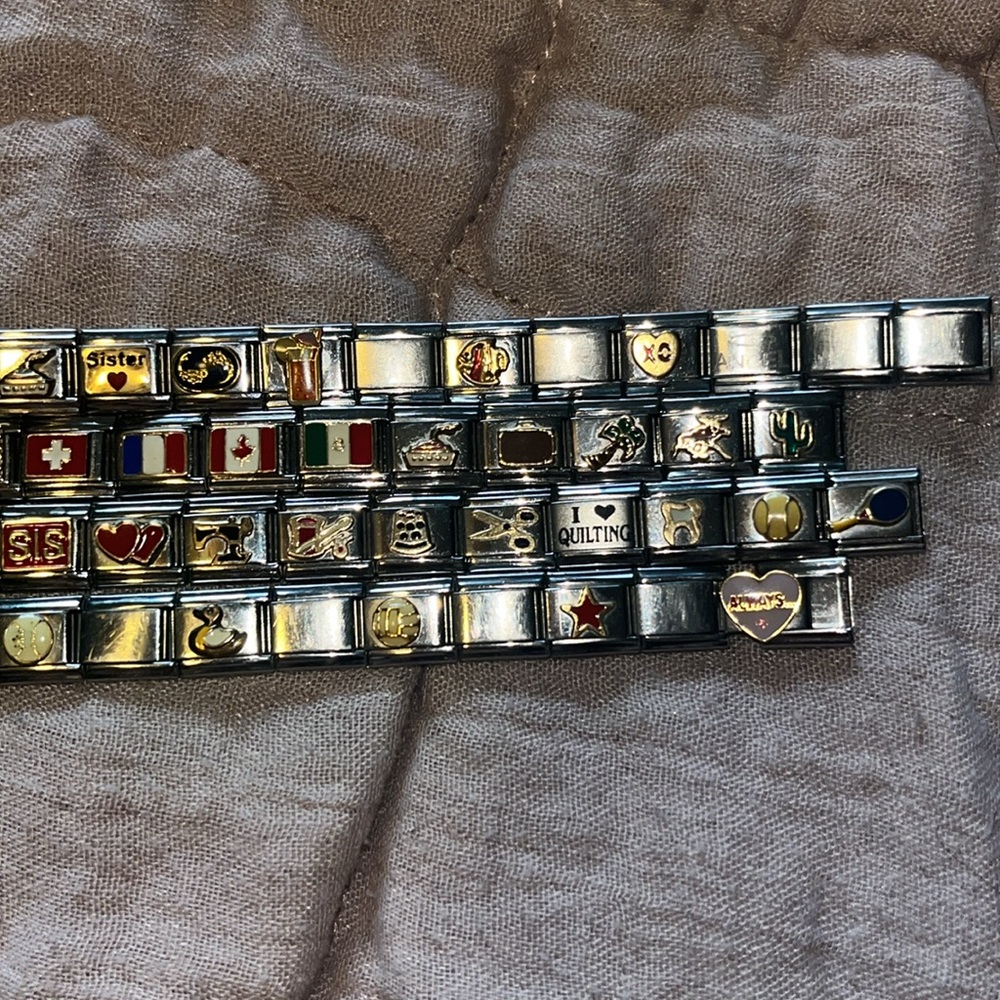 Italian charm bracelets - Picture 5 of 11